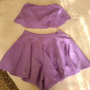 Boohoo Bandeau & Short Set